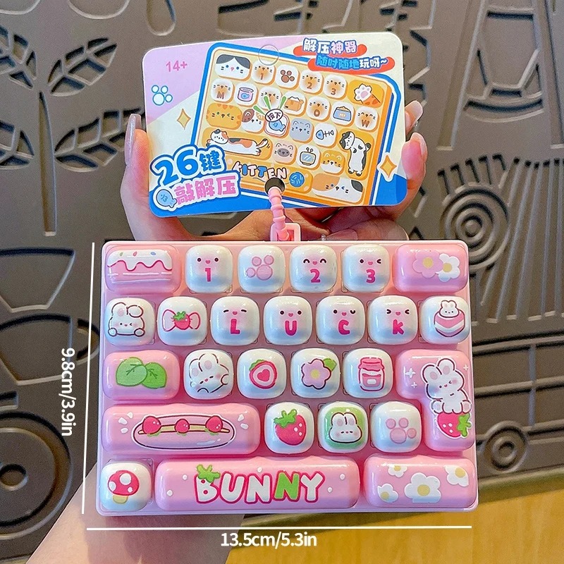 Party Favor Bag - Clicker de Teclado Anti-Stress com 26