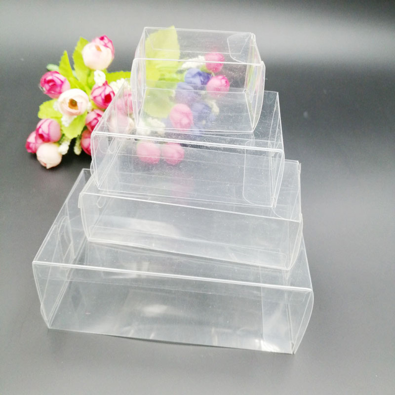 Event Party Box - 50 pces abc retângulo transparente caixa
