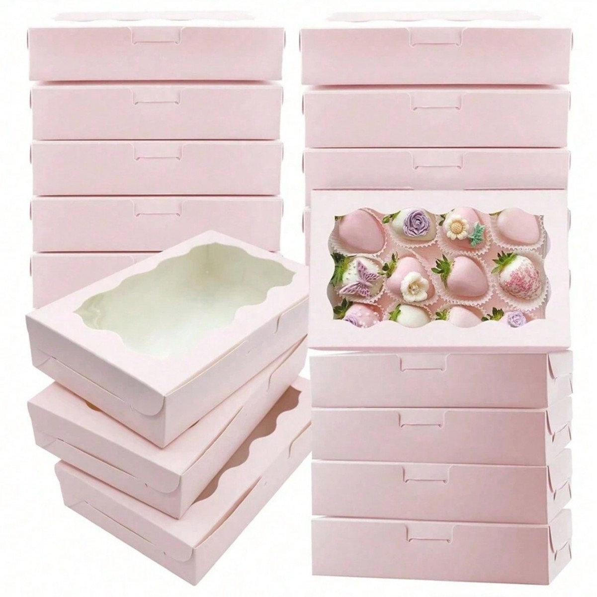 Event Party Box - Caixas de papel kraft para bolo