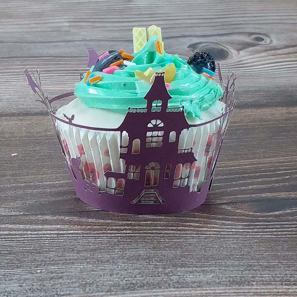 Plastic Cup 50Pcs - 50 unidades de embalagens para bolo