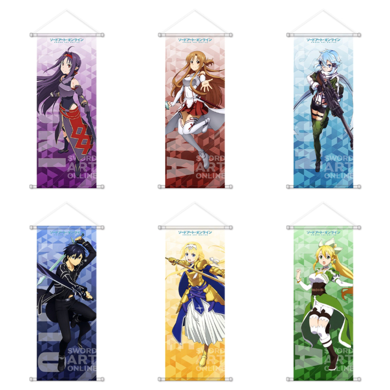 Supply Event - Pôsteres Kawaii de Sword Art Online