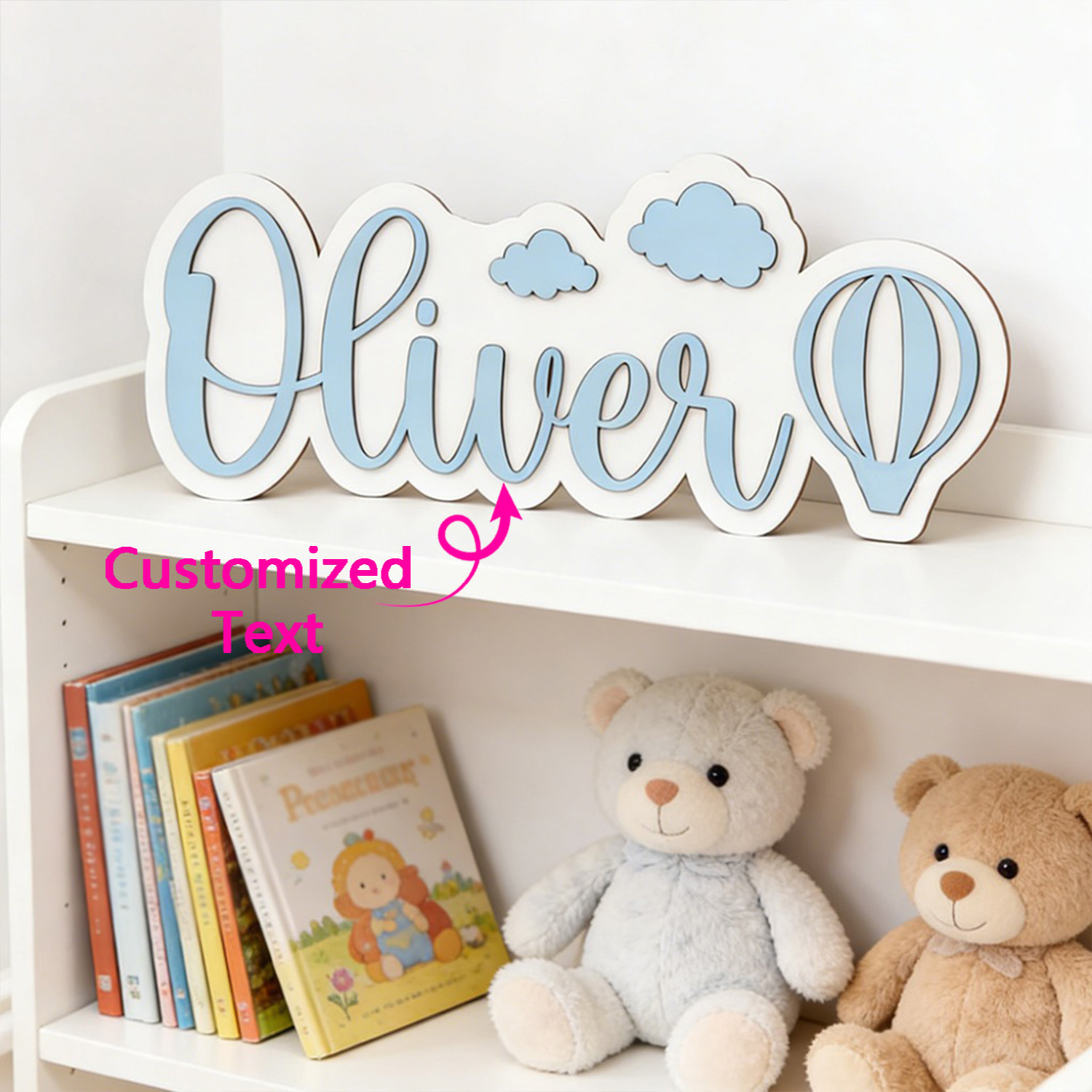 Supply Event - Placa de Quarto Personalizada com Nome