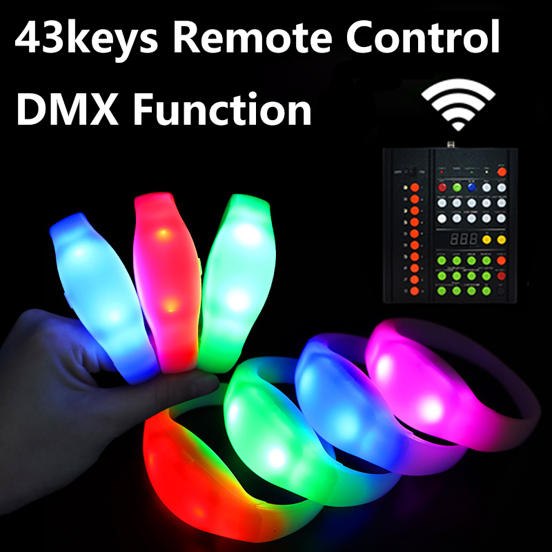 Event Party Dj - Pulseira luminosa dmx led pulseiras de