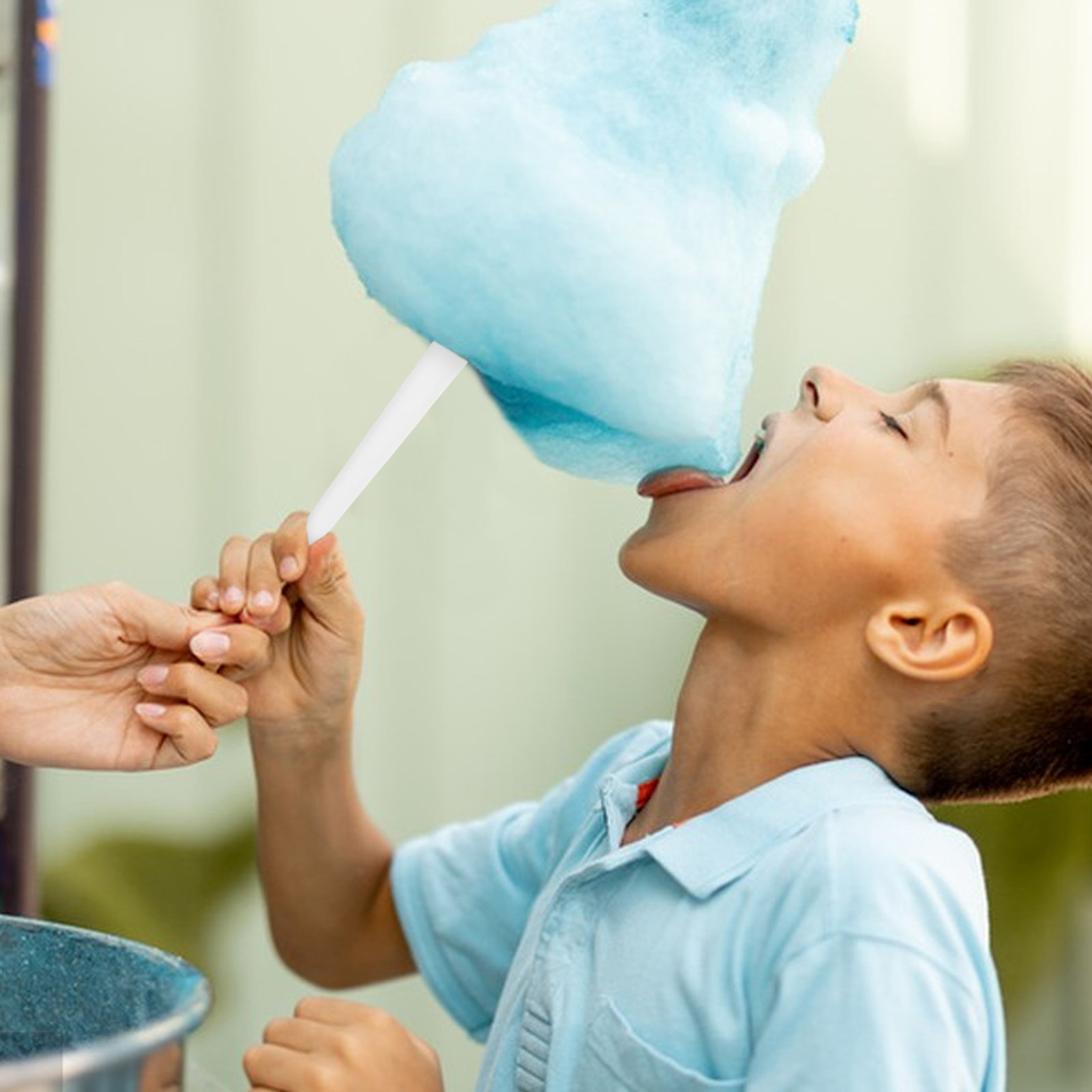 20 Unidades de Palitos de Pape - Cotton Candy Cone avaliação e preço