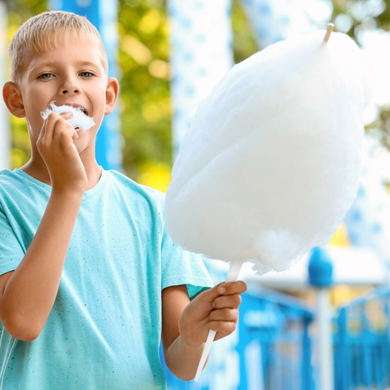 20 Unidades de Palitos de Pape - Cotton Candy Cone avaliação e preço