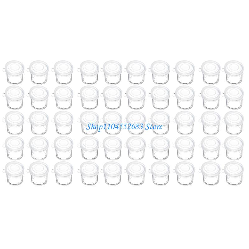 25/50 pces 10ml copos pintura  - Plastic Cup 50Pcs avaliação e preço