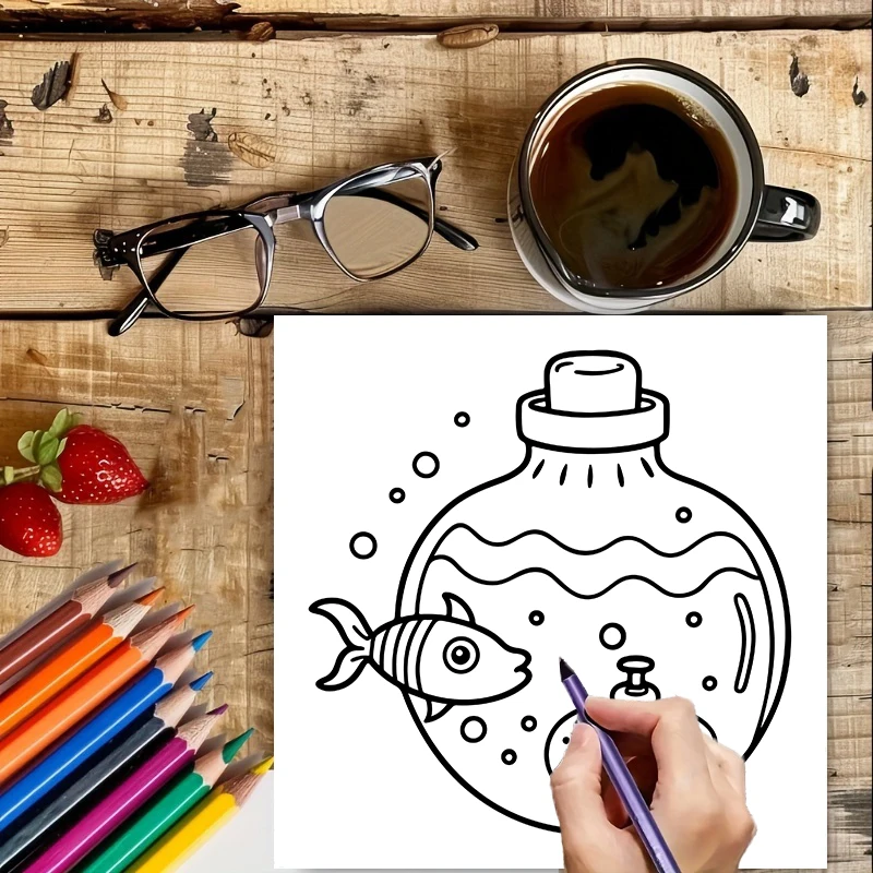 Livro de Colorir Mágico para A - Supply Event avaliação e preço