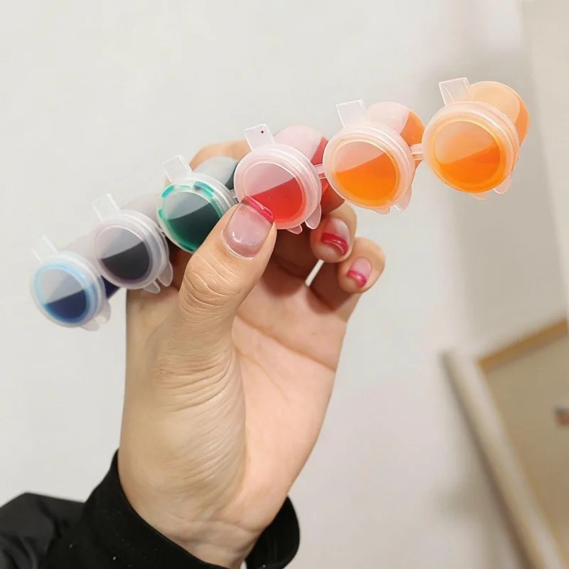 10/30/50PCS Potes de Tinta Vaz - Plastic Cup 50Pcs avaliação e preço