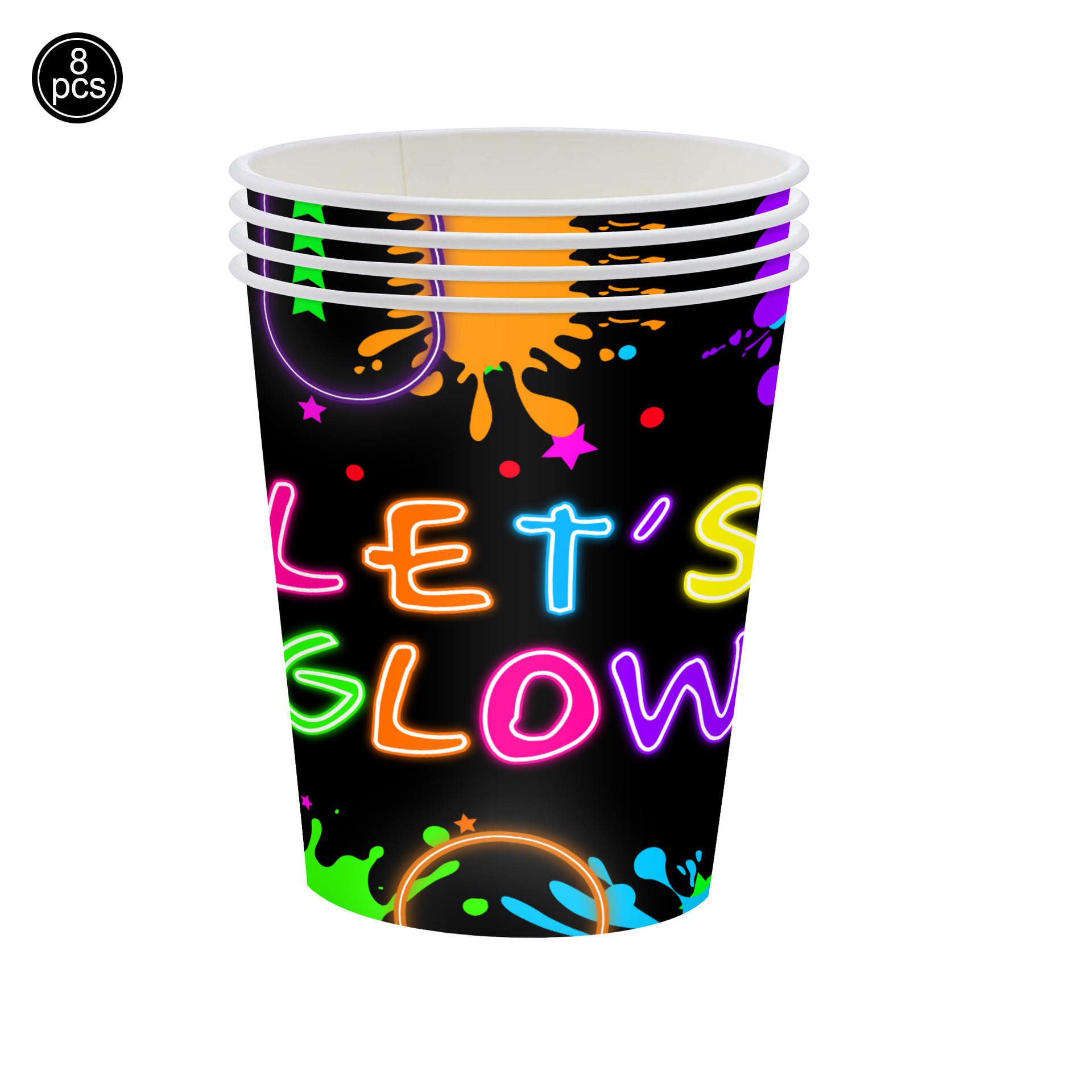 Fontes de festa de néon deixe  - Let'S Party Event Supply avaliação e preço
