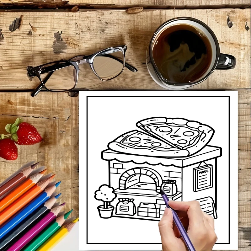 Livro de Colorir Espaços Peque - Supply Event avaliação e preço