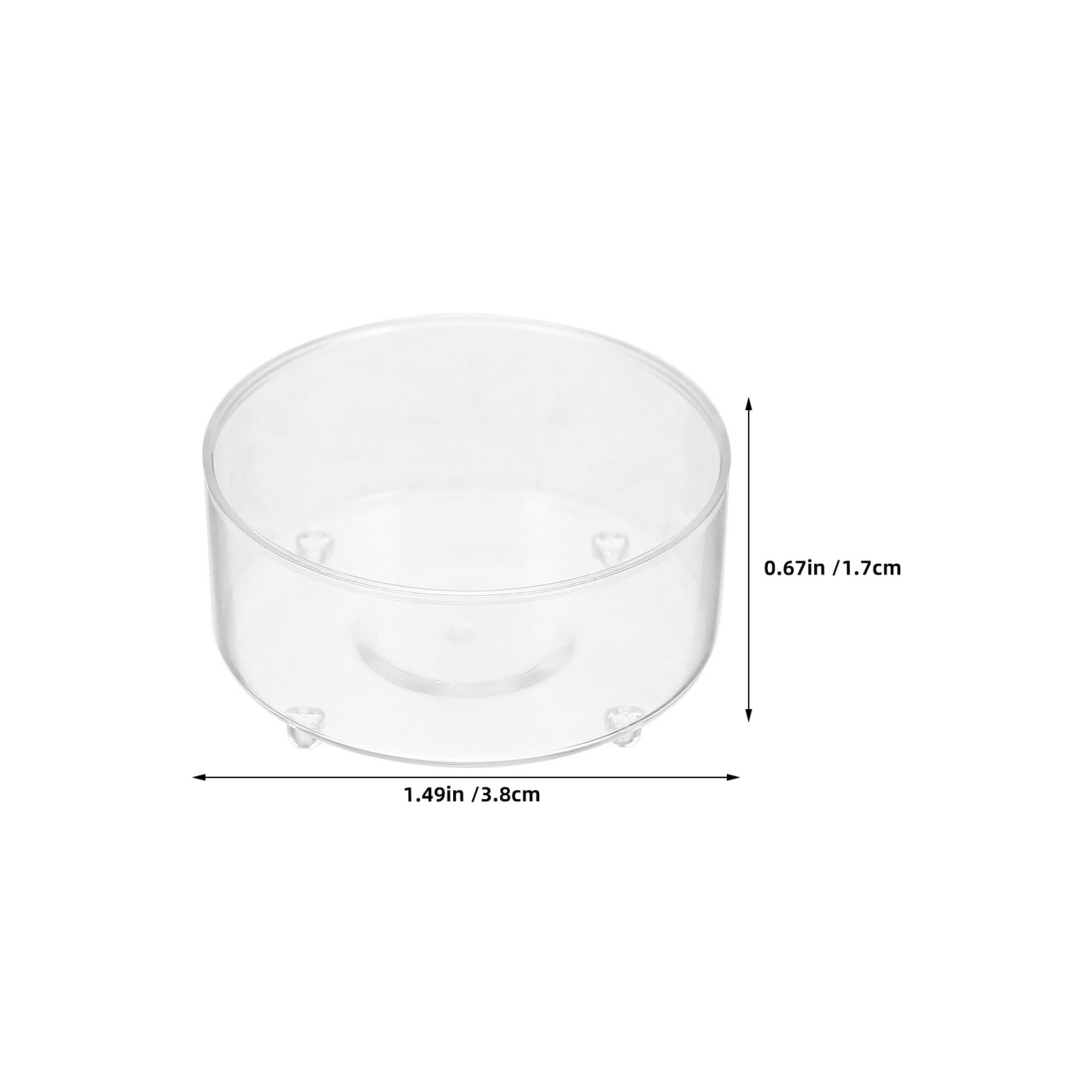 50 Copos Plásticos Transparent - Plastic Cup 50Pcs avaliação e preço