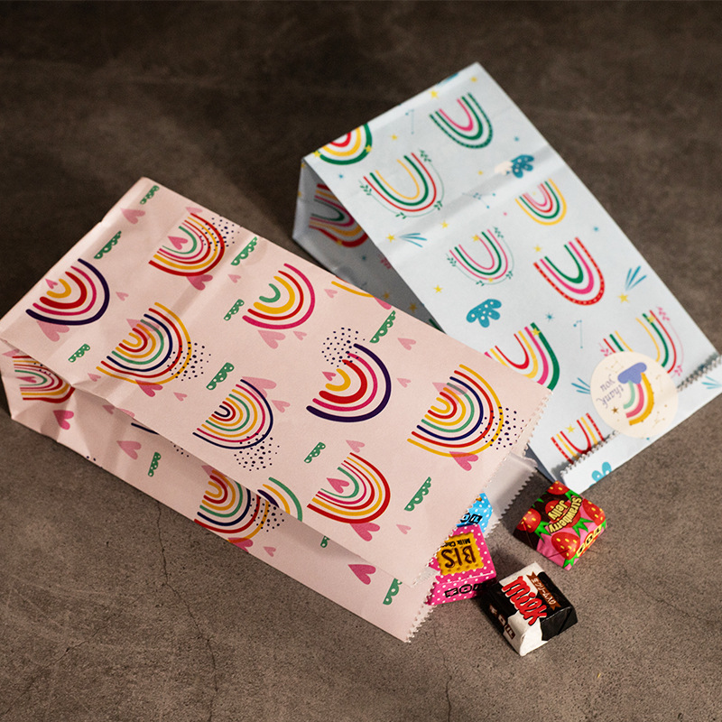 Sacos de papel pequenos arco-í - Event Party Box avaliação e preço
