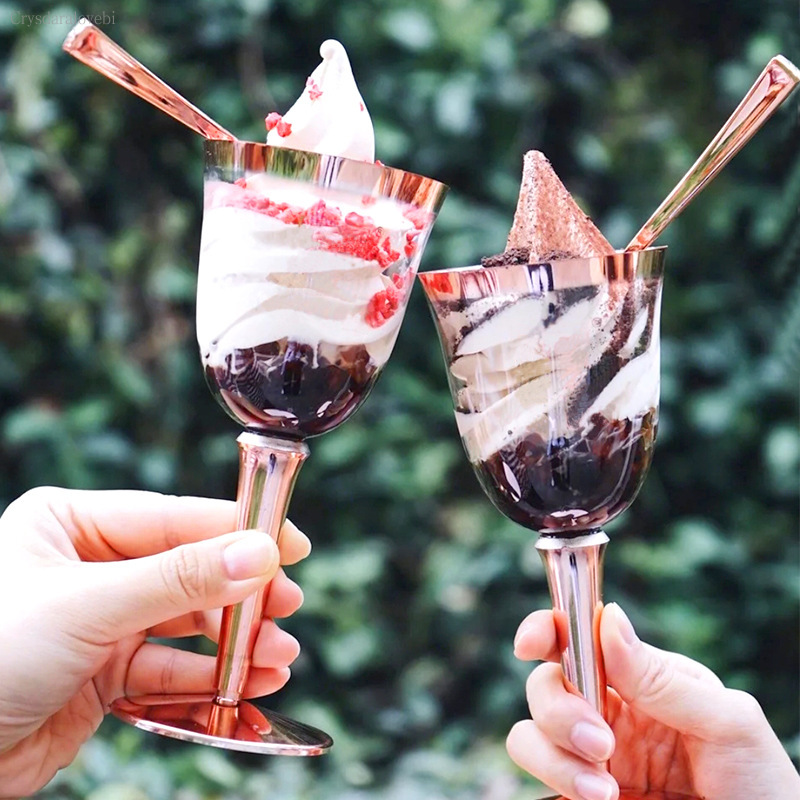 Copos De Vinho Descartáveis De - Plastic Cup 50Pcs avaliação e preço