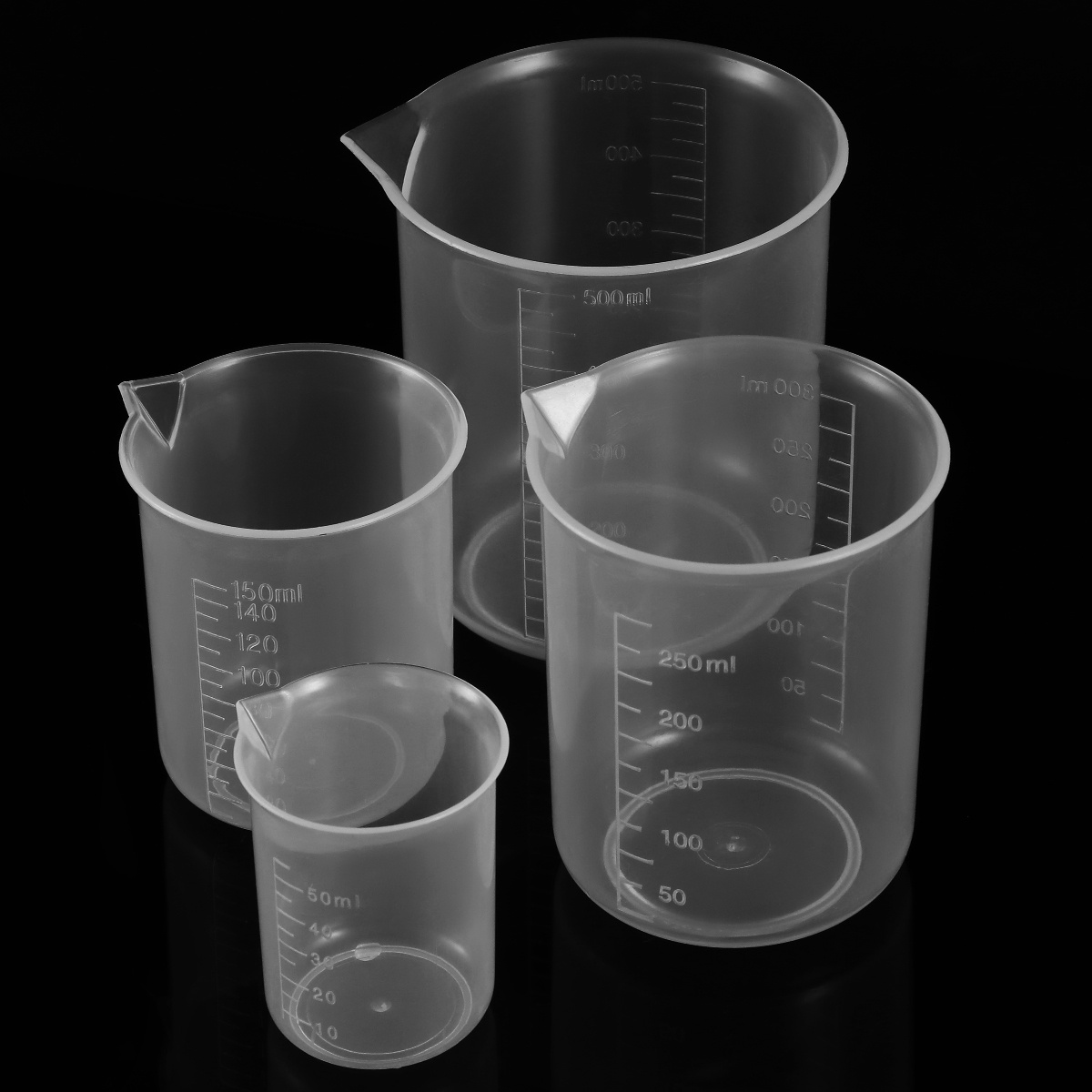 Copo de medição de plástico tr - Plastic Cup 50Pcs avaliação e preço