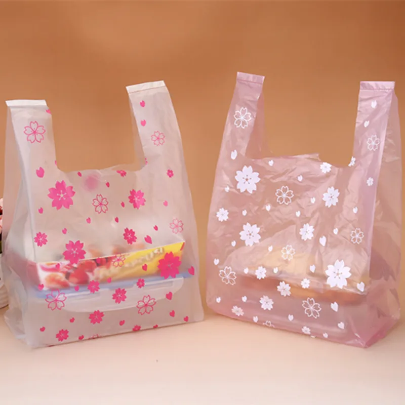 Pink Sakura Carry Out Saco de  - Event Party Shop avaliação e preço