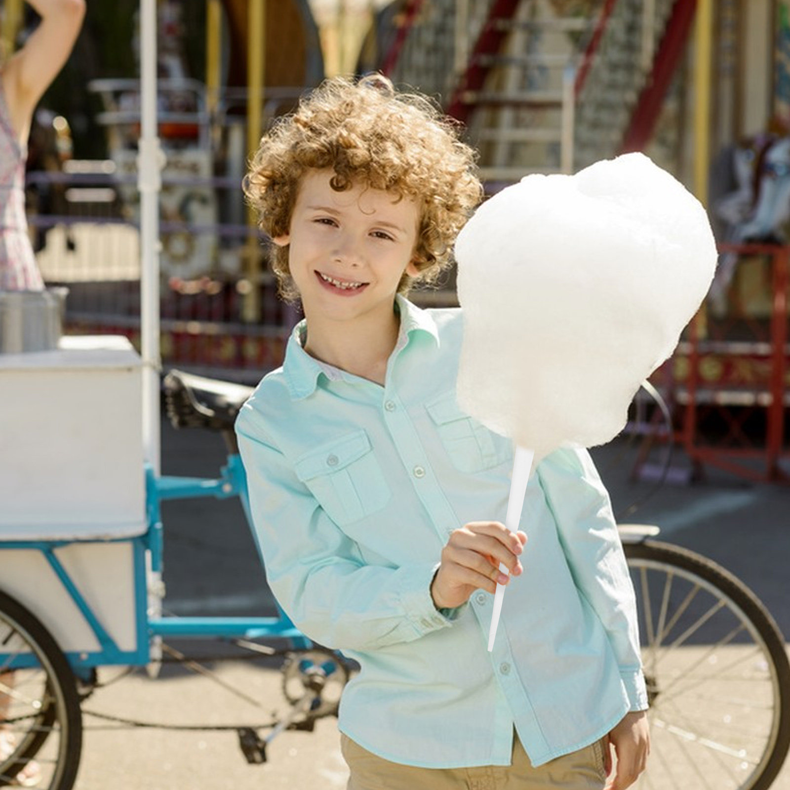 20 Unidades de Palitos de Pape - Cotton Candy Cone avaliação e preço
